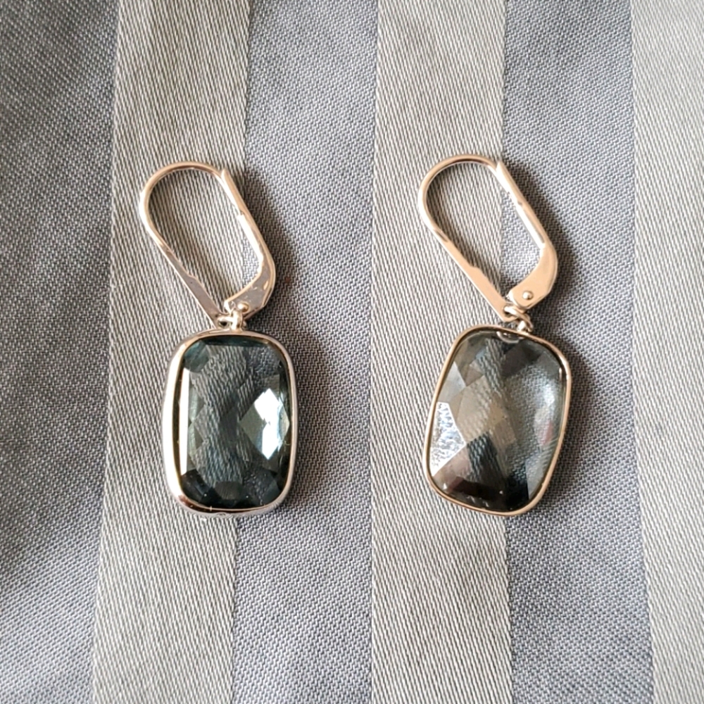 Blue Swarovski Earrings